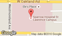 Edward W Sparrow Hospital Location